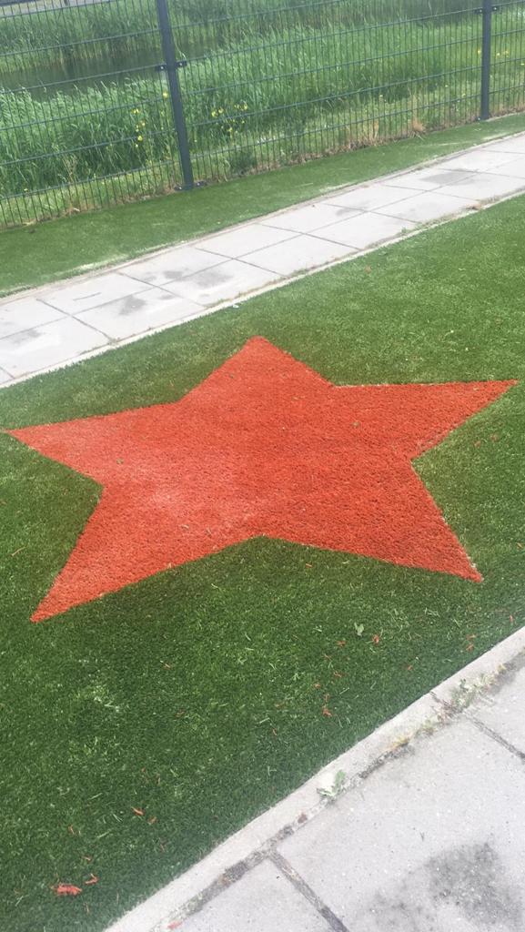 Kunstgras ster
