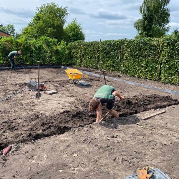 Aanleg hockeyveld - Strijbeek (17)