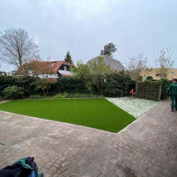 Aanleg kunstgras Golfgreen - Laren (1)