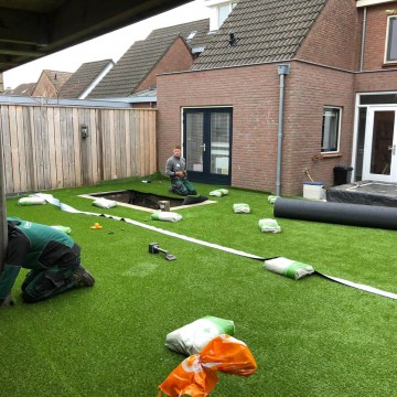 Kunstgras leggen Berlicum 5
