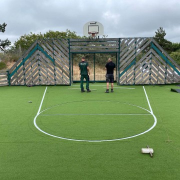 Kunstgras leggen - Zandvoort 2 - kopie